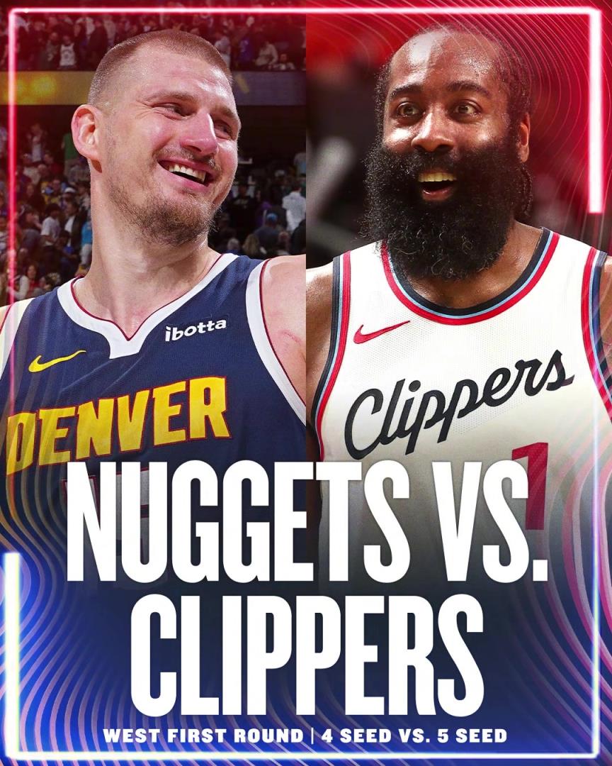 帶隊的神！哈登率快船鎖定西部第5，生涯從未缺席過季后賽！