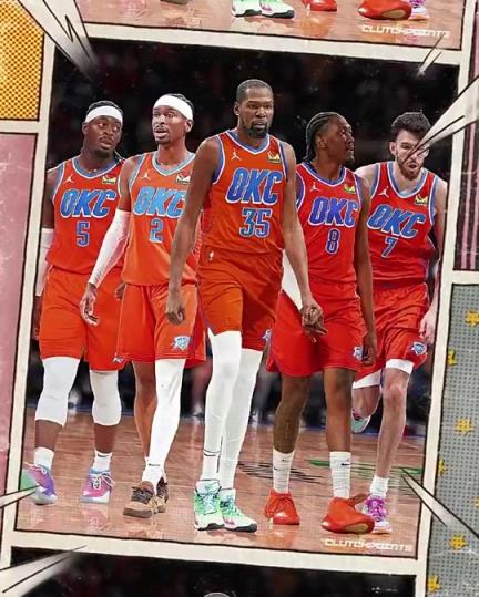 這個(gè)陣容看著真恐怖美媒：雷霆將會是杜蘭特明年最合理的下家